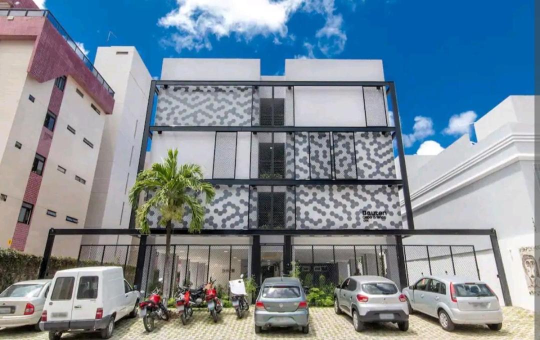 דירות João Pessoa Bauten Cabo Branco 202 - Flat Moderno E Equipado Proximo Ao Mar מראה חיצוני תמונה