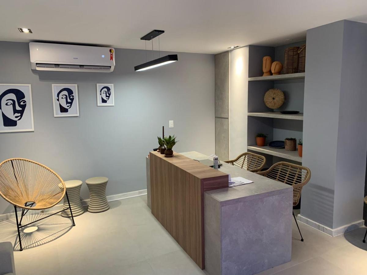דירות João Pessoa Bauten Cabo Branco 202 - Flat Moderno E Equipado Proximo Ao Mar מראה חיצוני תמונה