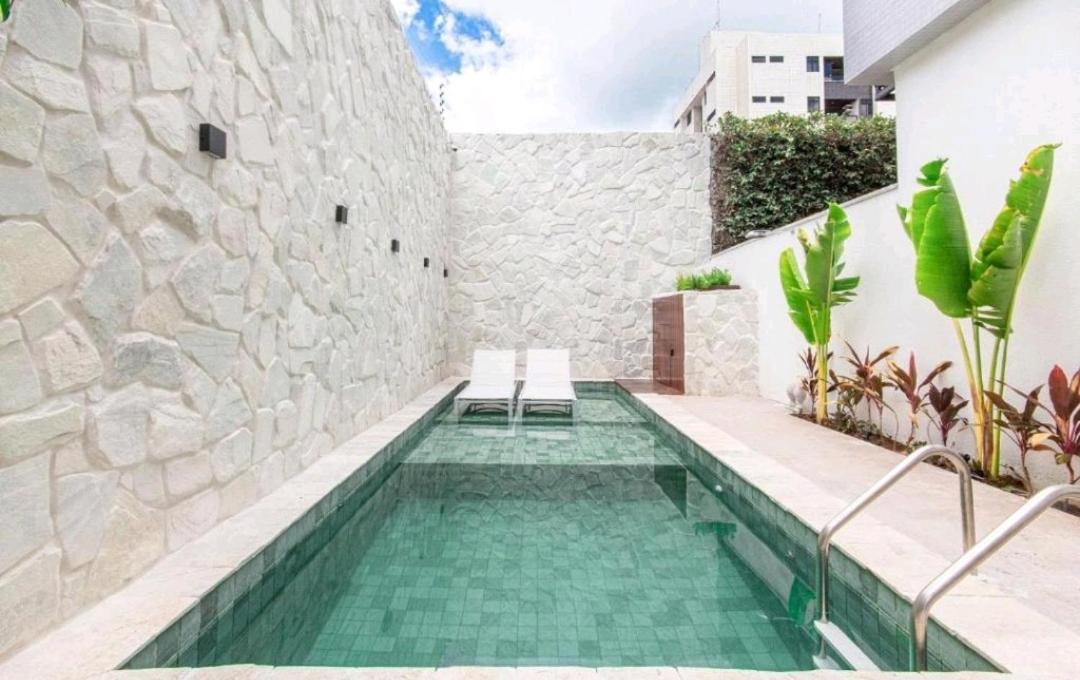 דירות João Pessoa Bauten Cabo Branco 202 - Flat Moderno E Equipado Proximo Ao Mar מראה חיצוני תמונה